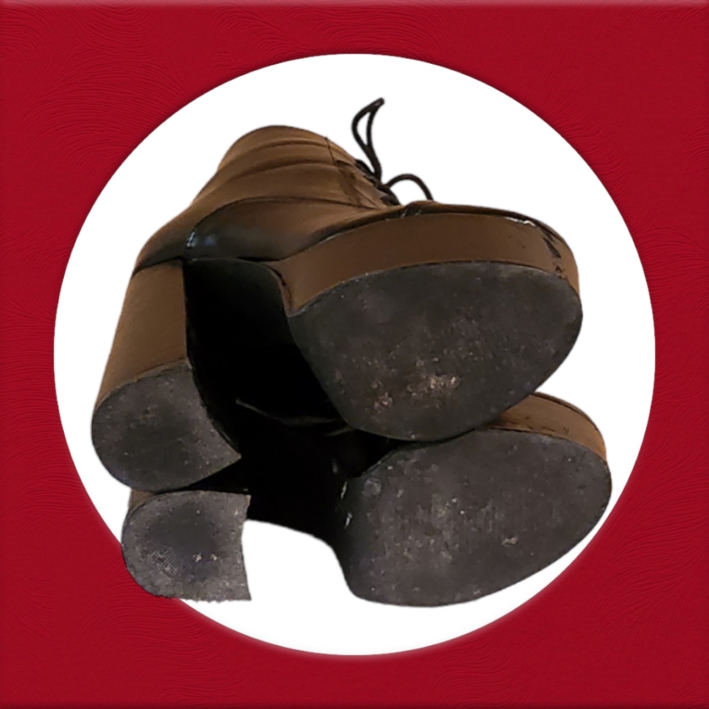 Source Unknown Black Platform Shoes - image 8